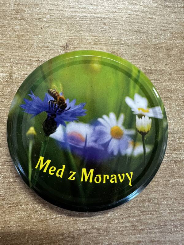 Víčko na sklenici TO-82 med z Moravy