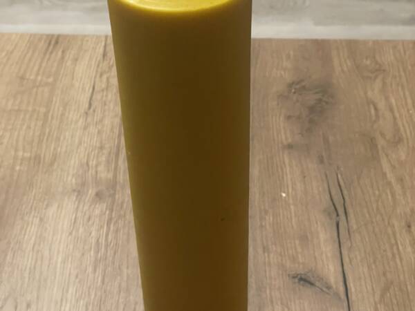 Svíčka z včelího vosku - litá