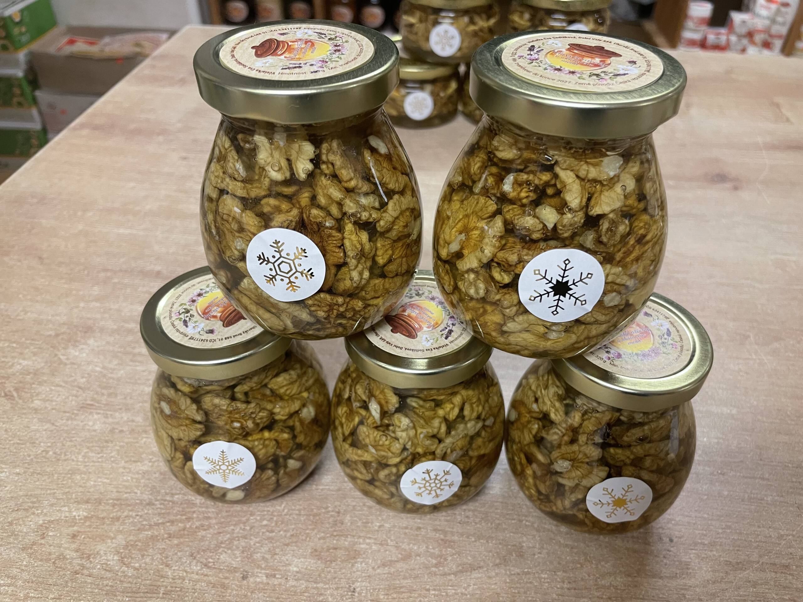 Vlašské ořechy v akátovém medu 320g - Obrázek 5