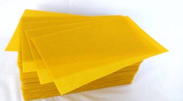 Svozové místo pro výrobu voskových mezistěn.