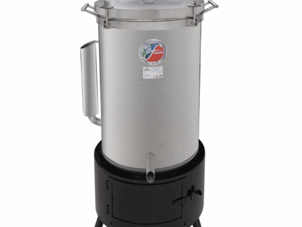 Vařák na vosk s lisem FINANS na dřevo XXL