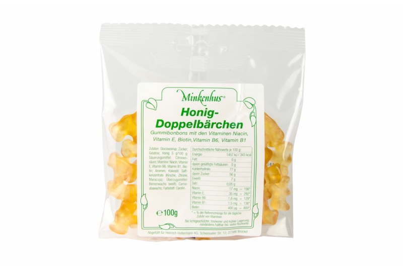 1490-medove-bonbony-medvidek.jpg Bonbóny -želatinoví medvídci - Obrázek 1