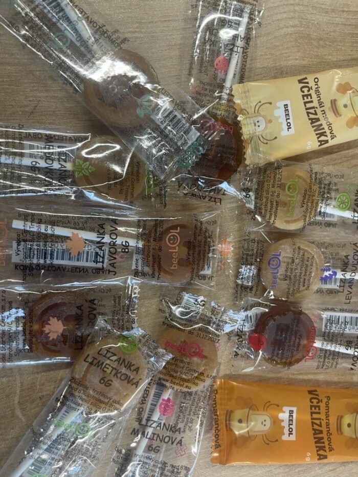 Medové lízátka- přírodní - Obrázek 3