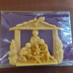 Svíčka z včelího vosku-betlém