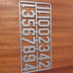 Čísla na úly-  sada