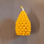 Svíčka z včelího vosku -šiška