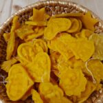 Vánoční ozdoby z včelího vosku-hvězda - Obrázek 2