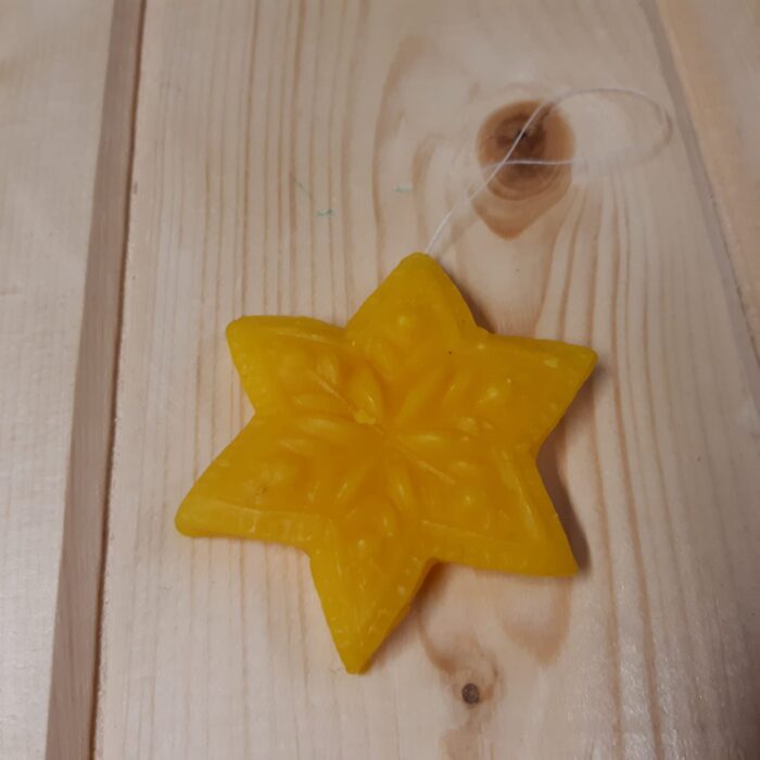 Sada vánočních ozdob na stromeček z včelího vosku - Obrázek 7