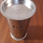 Sirná lampa nerez - malá