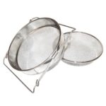 Cedník dvojitý vypouklý nerez - Obrázek 2