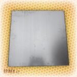 Víko plechové s dřevěným rámem