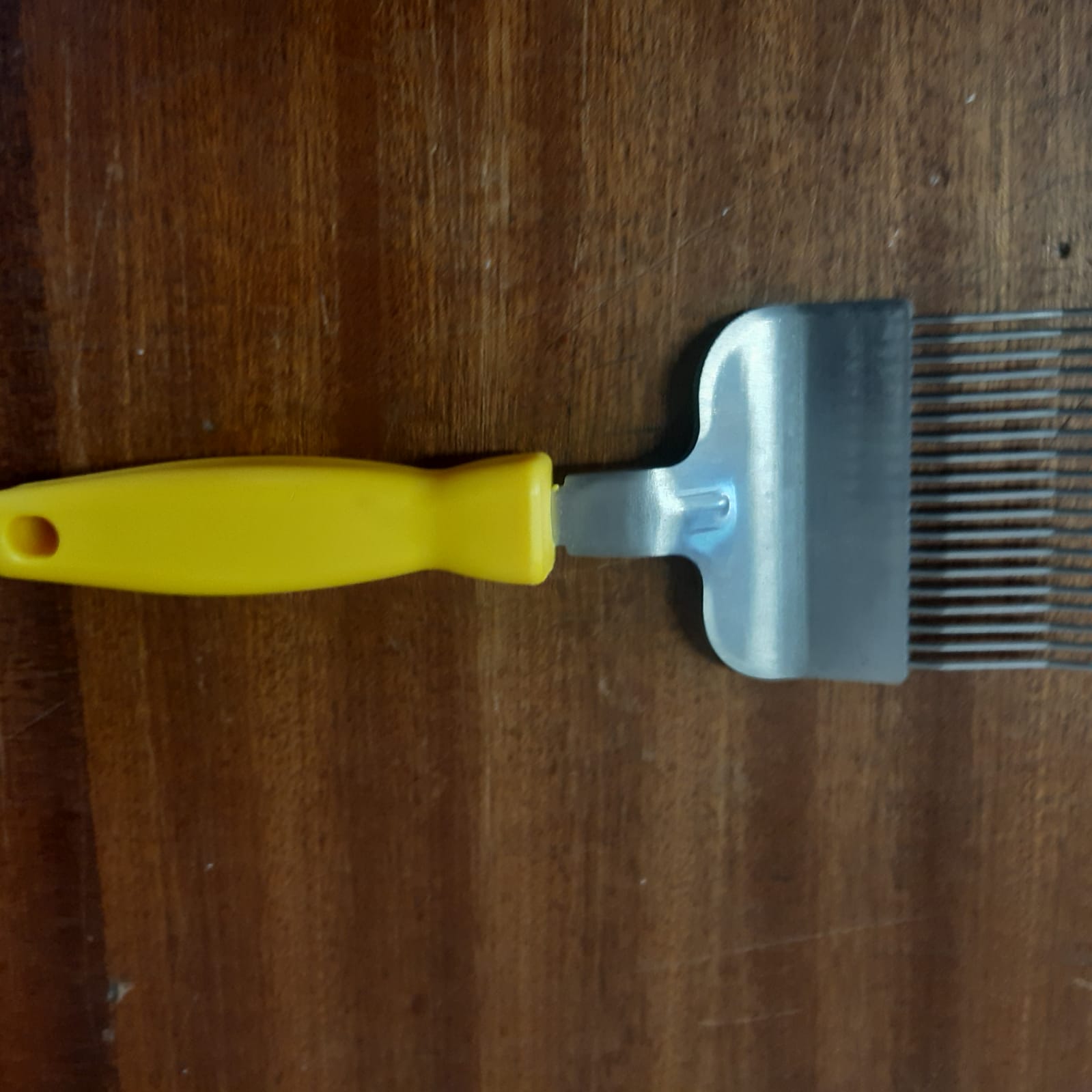 e2998211-3d47-4871-b118-d8bda14c0660.jpg Odvíčkovací vidlička 1x lomená 19 jehel nerez - Obrázek 1