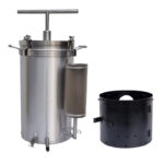 Vařák / lis na vosk - kombinovaný (dřevo/plyn) - Obrázek 3