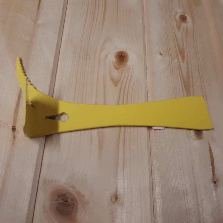 rozperak-zluty.jpg Rozpěrák ocelový lakovaný kombi žlutý - Obrázek 1