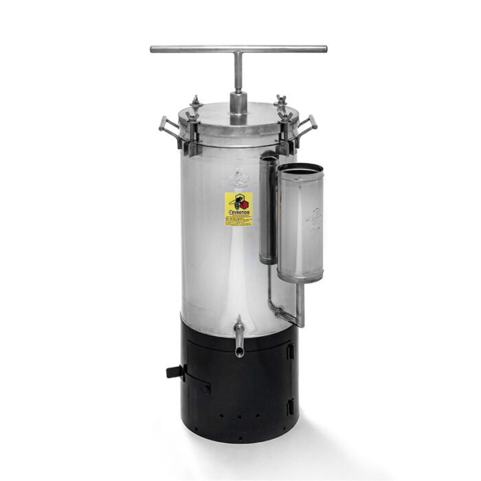 Vařák / lis na vosk - kombinovaný (dřevo/plyn) - Obrázek 2