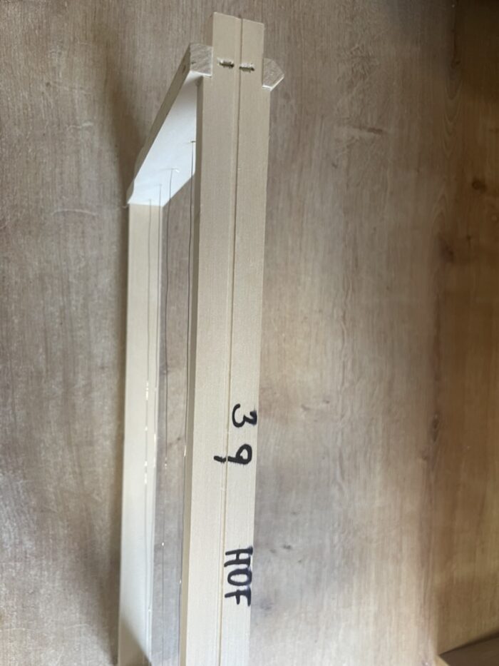 Rámek 39x24 Hofmann, sponkovaný,drátkovaný nerez drátkem - Obrázek 3